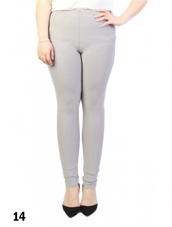 Plus Size Basic Stretchy Leggings